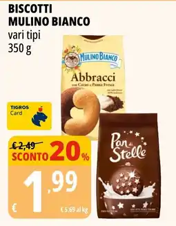 Tigros Biscotti Mulino Bianco offerta