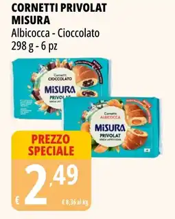 Tigros Cornetti Privolat Misura offerta