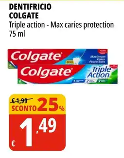 Tigros Dentifricio Colgate Triple Action offerta