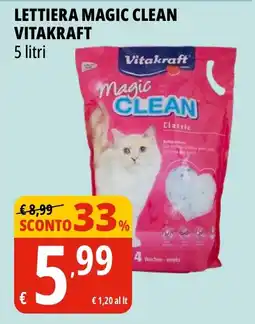 Tigros Lettiera magic clean Vitakraft offerta