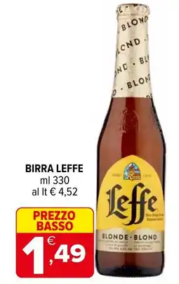 Iperal Birra Leffe offerta