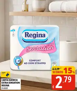 Tigros Carta igienica extra sensation Regina offerta
