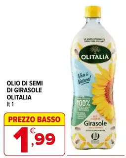 Iperal Olio di semi di girasole Olitalia offerta