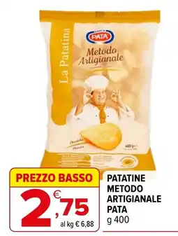 Iperal Patatine Metodo Artigianale Pata offerta