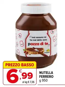 Iperal Nutella Ferrero offerta