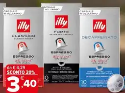 Iperal illy Espresso offerta