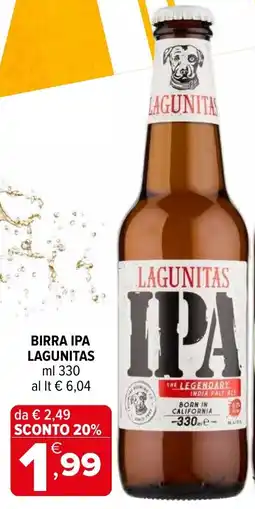 Iperal Lagunitas IPA Birra offerta