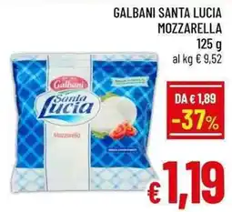 A&O Galbani Santa Lucia Mozzarella offerta