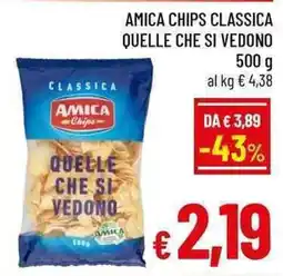 A&O Amica chips classica quelle che si vedono offerta