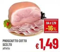 A&O Prosciutto cotto scelto offerta