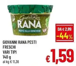 A&O Giovanni Rana pesti freschi offerta