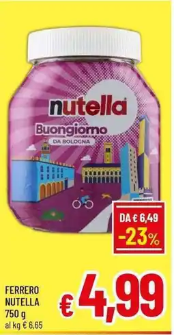 A&O Nutella Buongiorno offerta