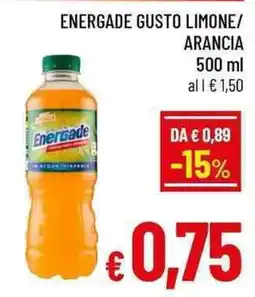 A&O Energade offerta