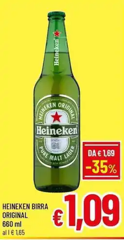 A&O Heineken birra original offerta