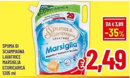 A&O Spuma di sciampagna lavatrice Marsiglia offerta