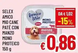 A&O Amico Mio paté con manzo mono proteico offerta
