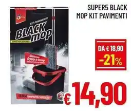 A&O Black mop offerta