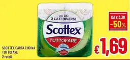 A&O Scottex carta cucina tuttofare offerta
