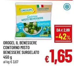 A&O Orogel il benessere contorno misto benessere offerta