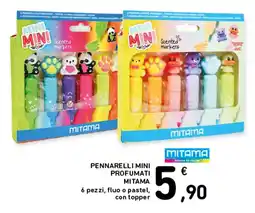 Spazio Conad Pennarelli mini profumati Mitama offerta