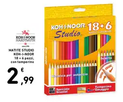 Spazio Conad Matite Studio Koh-I-Noor offerta