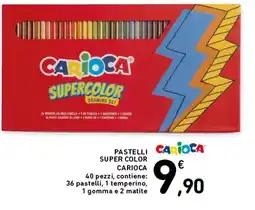 Spazio Conad Pastelli super color Carioca offerta