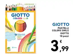 Spazio Conad Giotto pastelli colors smile offerta