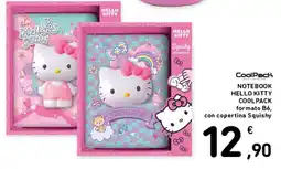 Spazio Conad Notebook Hello Kitty CoolPack offerta