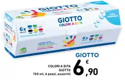 Spazio Conad Giotto colori a dita offerta