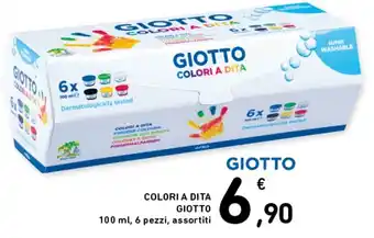 Giotto colori a dita