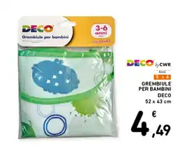 Spazio Conad Grebbiule per bambini Deco offerta