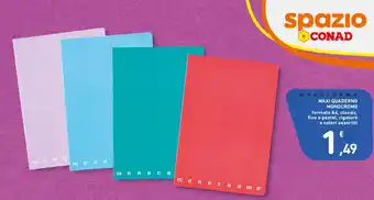 Maxi quaderno monocromo