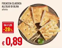 Famila Focaccia classica all'olio di oliva offerta