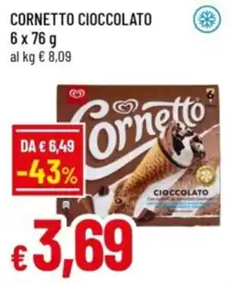 Famila Cornetto Cioccolato offerta