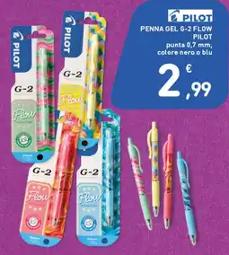 Spazio Conad Penna gel G-2 Flow Pilot offerta