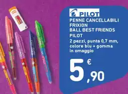 Spazio Conad Penne cancellabili Frixion Ball Best Friends Pilot offerta