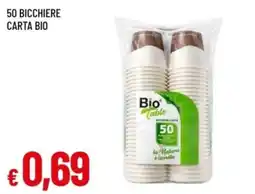 Famila Bicchiere caffè Bio Table offerta