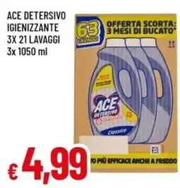 Famila Ace detersivo igienizzante offerta