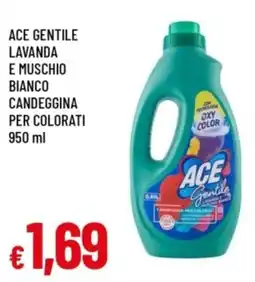 Famila Ace gentile candeggina per colorati offerta