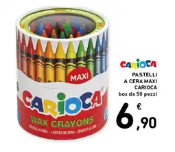 Spazio Conad Pastelli a cera maxi Carioca offerta