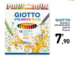 Spazio Conad Giotto pastelli stilnovo maxi offerta
