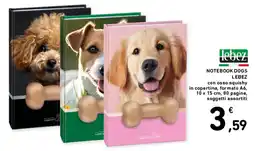 Spazio Conad Notebook Dogs Lebez offerta