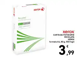 Spazio Conad Carta da fotocopie riciclata Xerox offerta