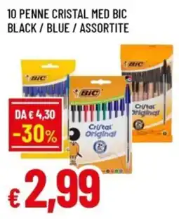 Famila Penne cristal med bic offerta