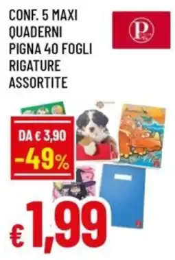 Famila Quaderni Pigna offerta