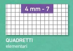 Spazio Conad Quadretti elementari offerta