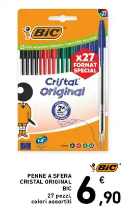 Spazio Conad Penne a sfera Cristal Original BIC offerta