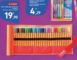 Spazio Conad Stabilo roll fineliner point 88 offerta
