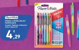 Spazio Conad Penne a sfera InkJoy Paper Mate offerta
