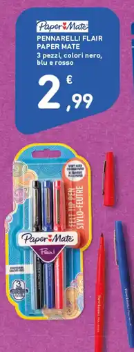 Spazio Conad Pennarelli flair paper mate offerta